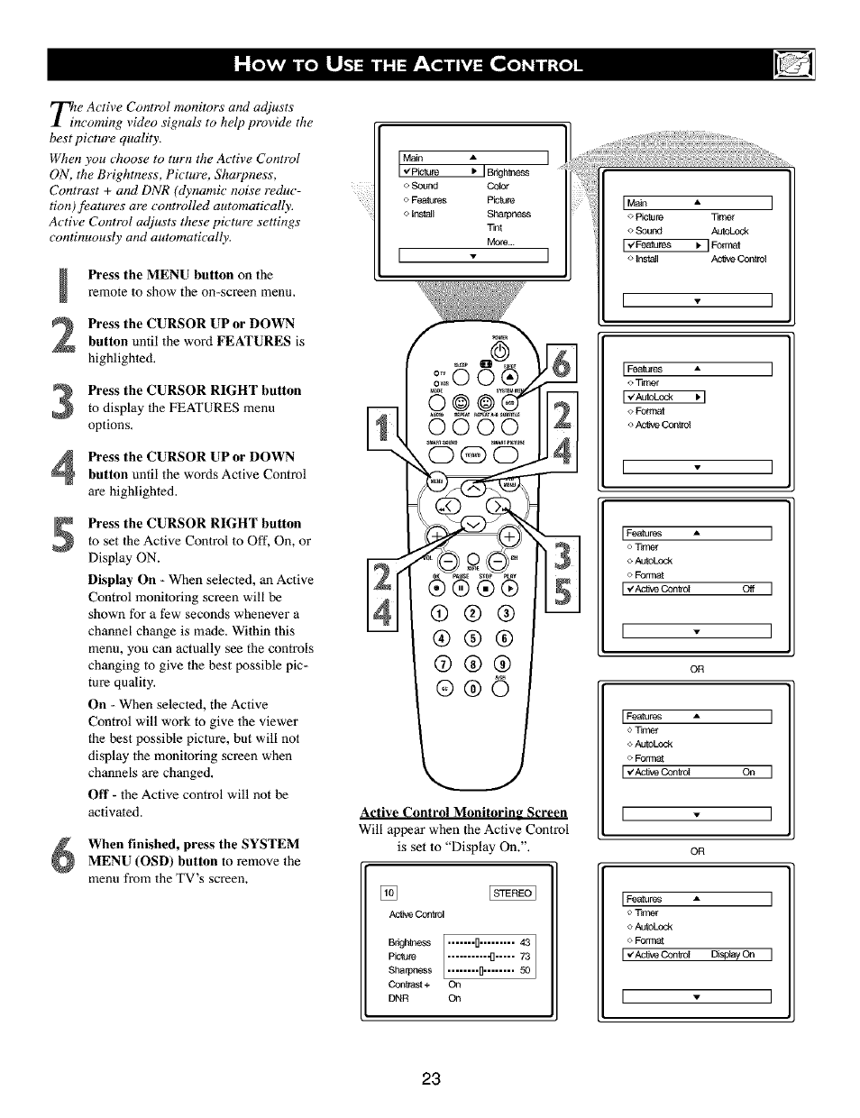 Philips TV DVD Combo User Manual | Page 23 / 62