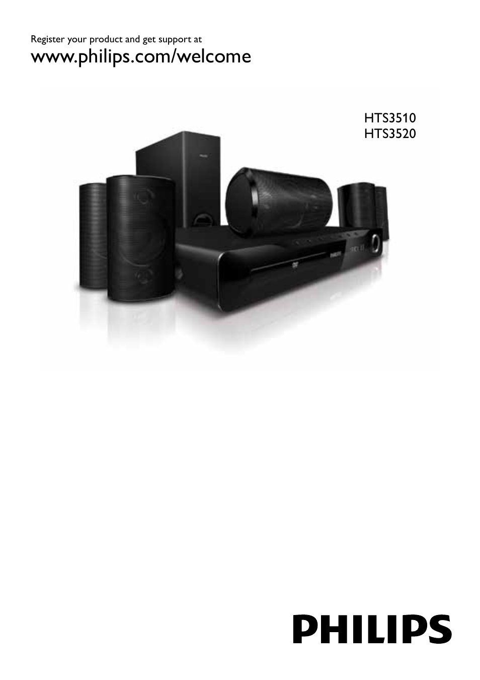 Philips HTS3510 User Manual | 22 pages