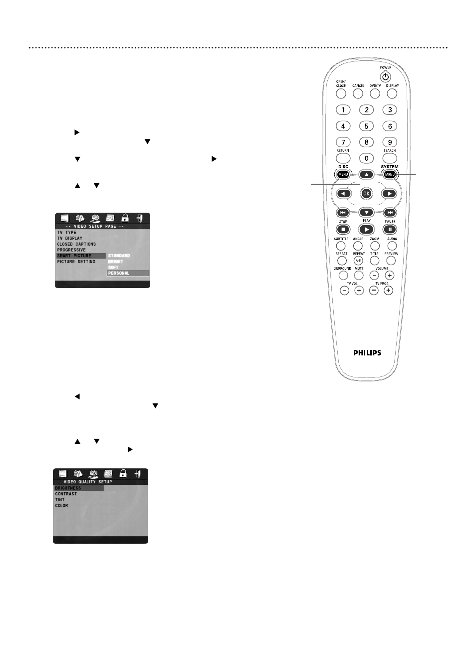 Philips DVD727 User Manual | Page 36 / 52