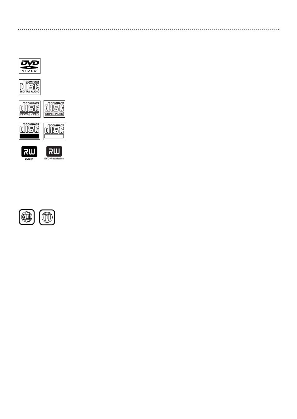 Playable discs 7 | Philips DVD727 User Manual | Page 7 / 52