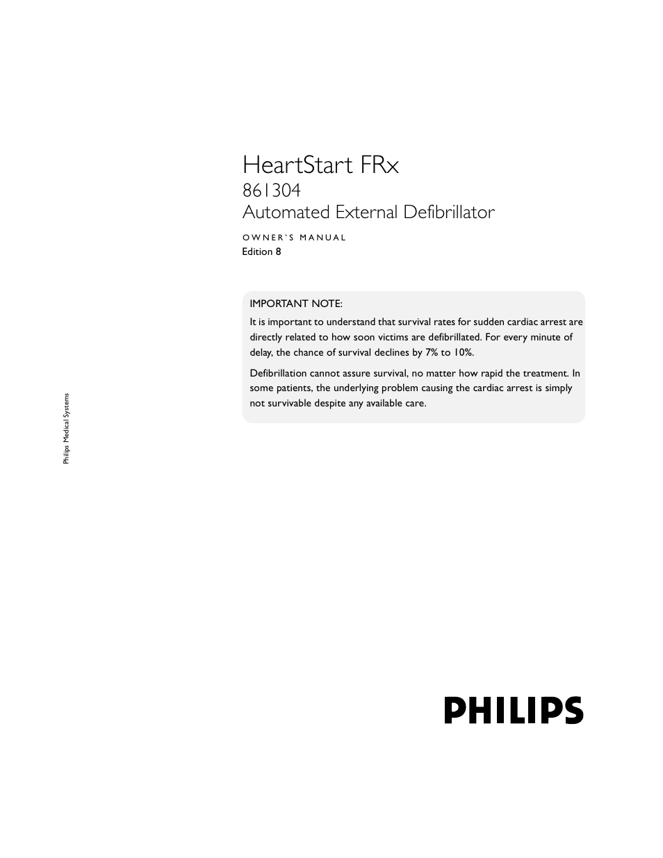 Heartstart frx | Philips 861304 User Manual | Page 5 / 64