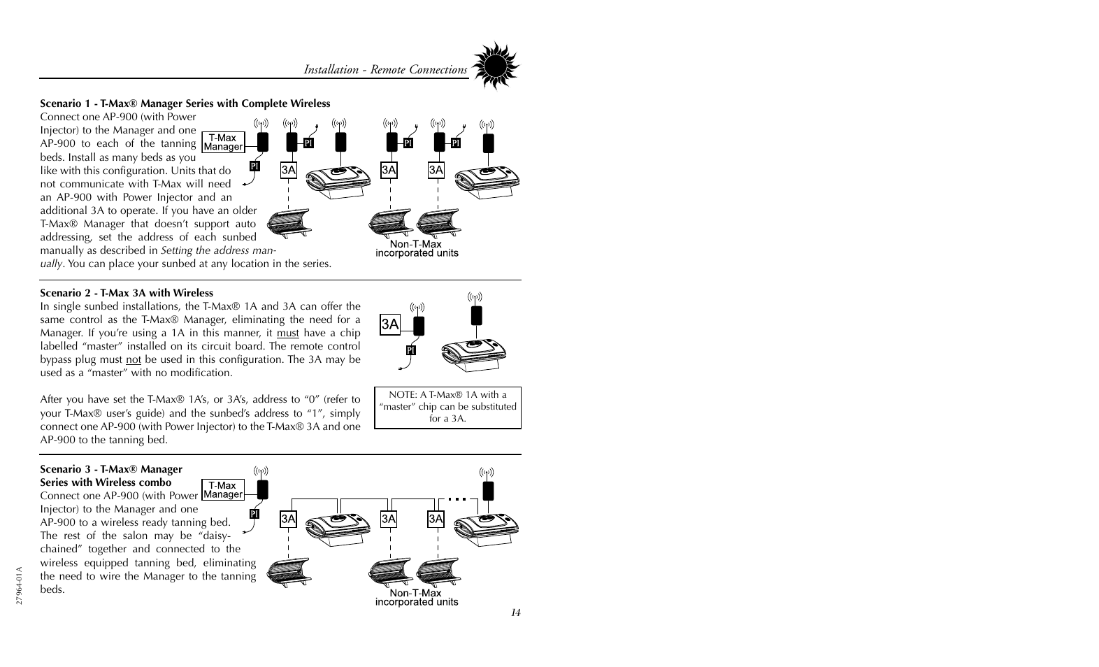 Installation - remote connections | Philips 27964-01A User Manual | Page 19 / 36