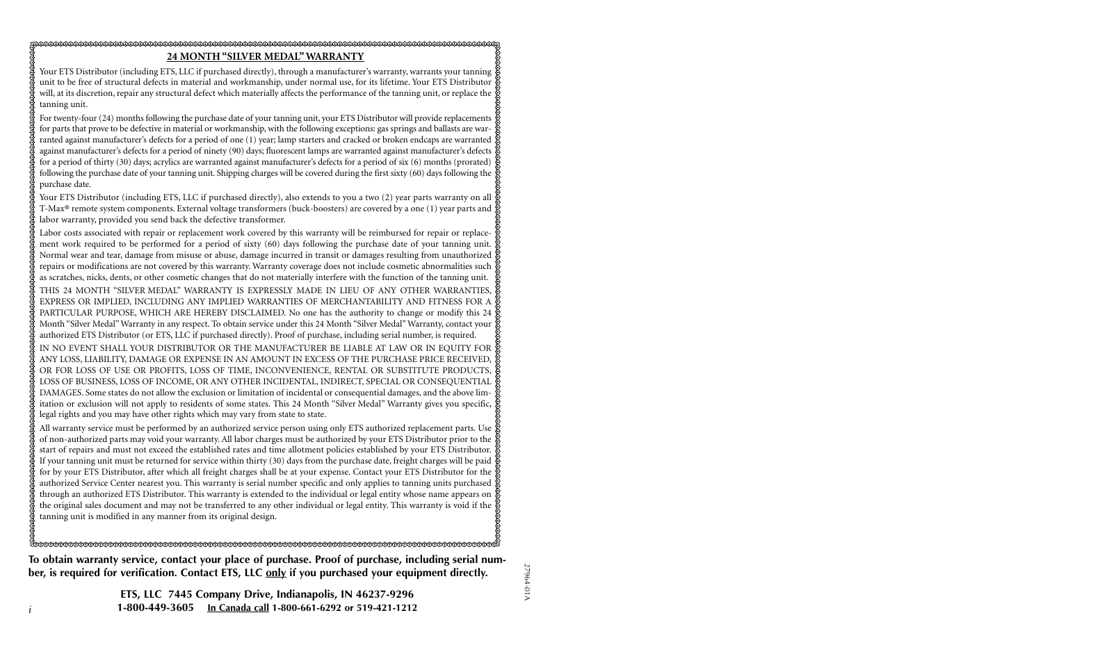 Philips 27964-01A User Manual | Page 2 / 36