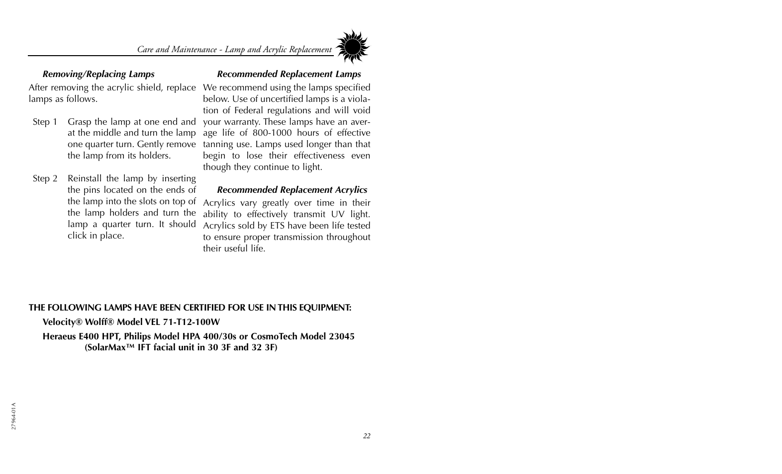 Philips 27964-01A User Manual | Page 27 / 36