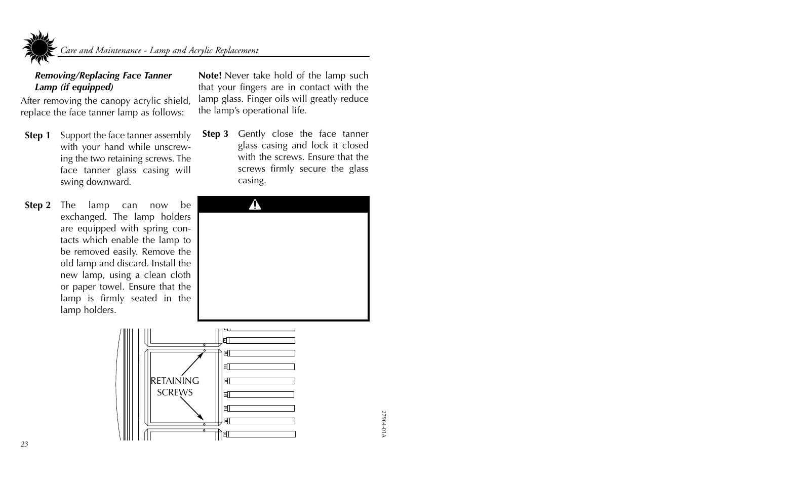 Danger | Philips 27964-01A User Manual | Page 28 / 36