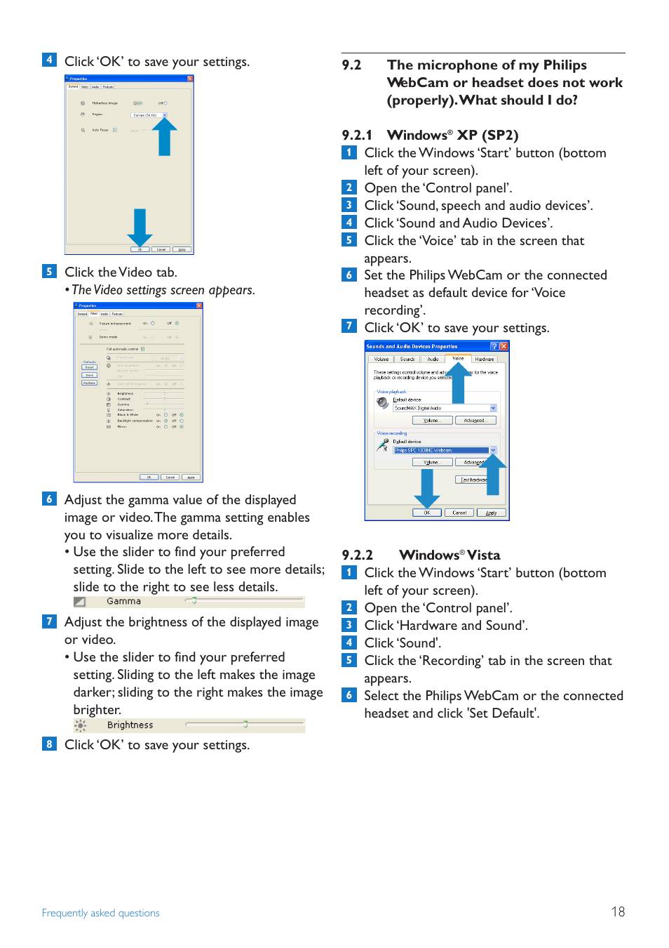Philips SPC2050NC User Manual | Page 18 / 21