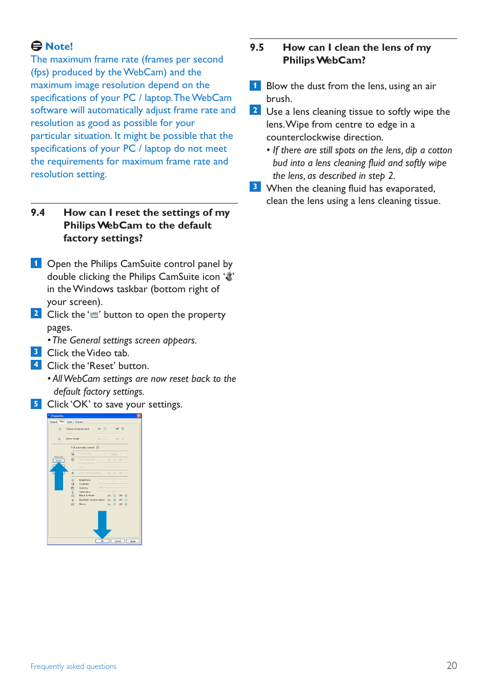 Philips SPC2050NC User Manual | Page 20 / 21