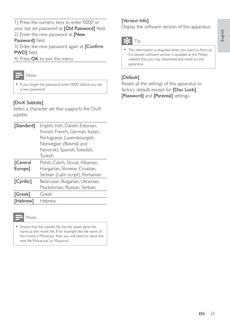 Philips HSB2351/51 User Manual | Page 24 / 36