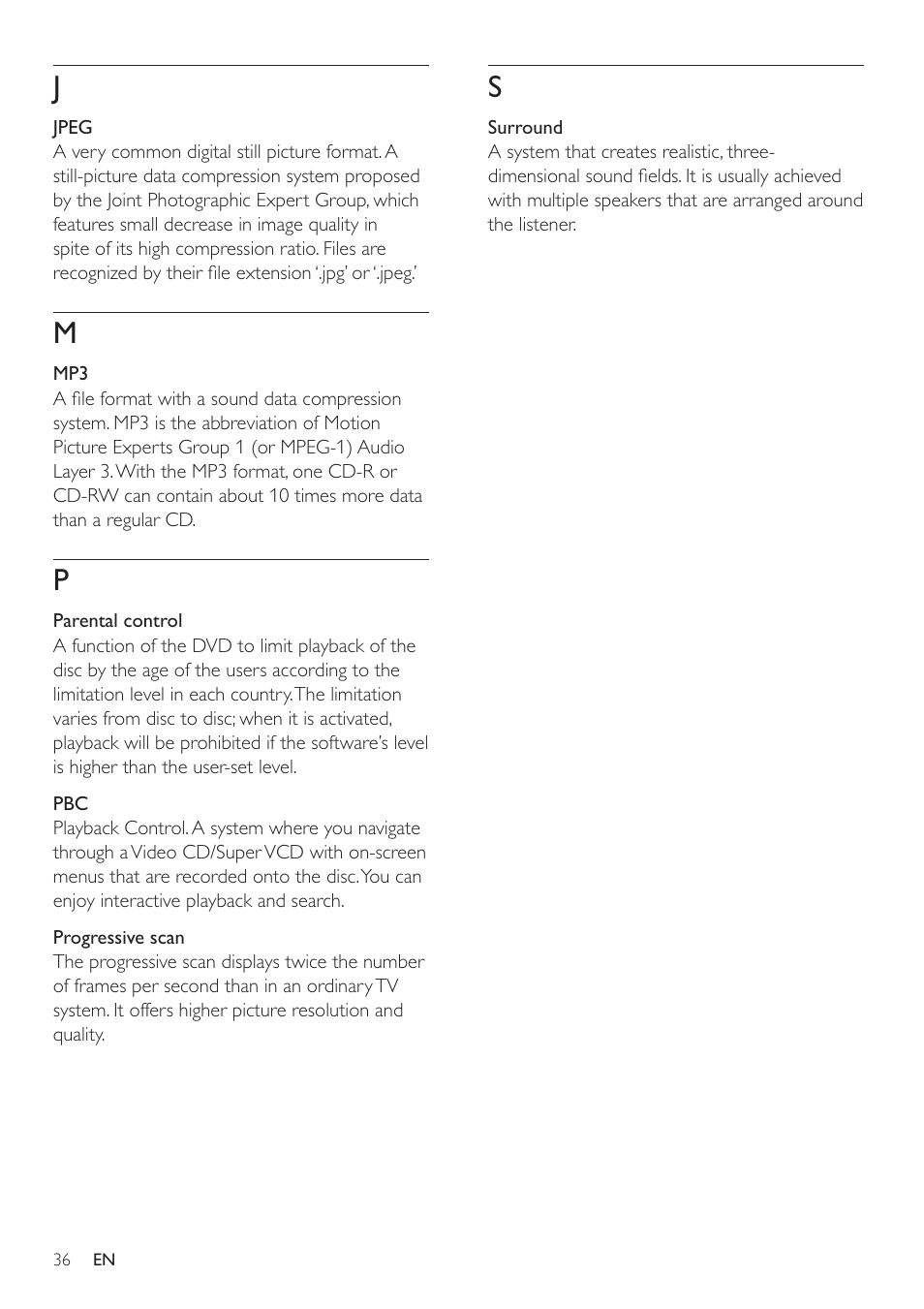 Philips HSB2351/51 User Manual | Page 35 / 36