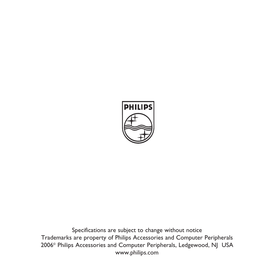 Philips SWV6813 User Manual | Page 12 / 12