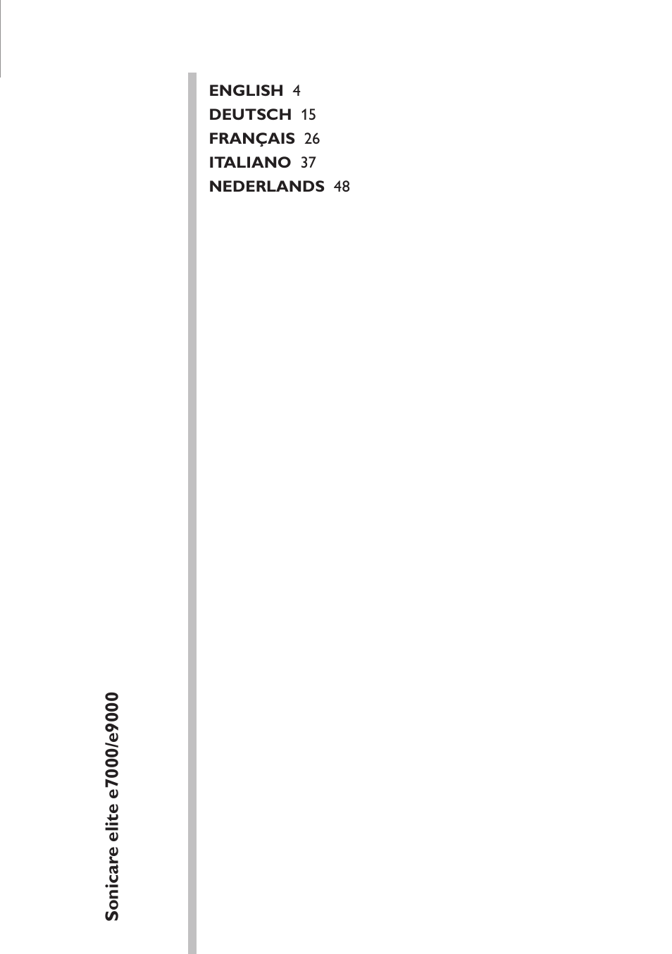 Philips ellite e9000 User Manual | Page 3 / 60