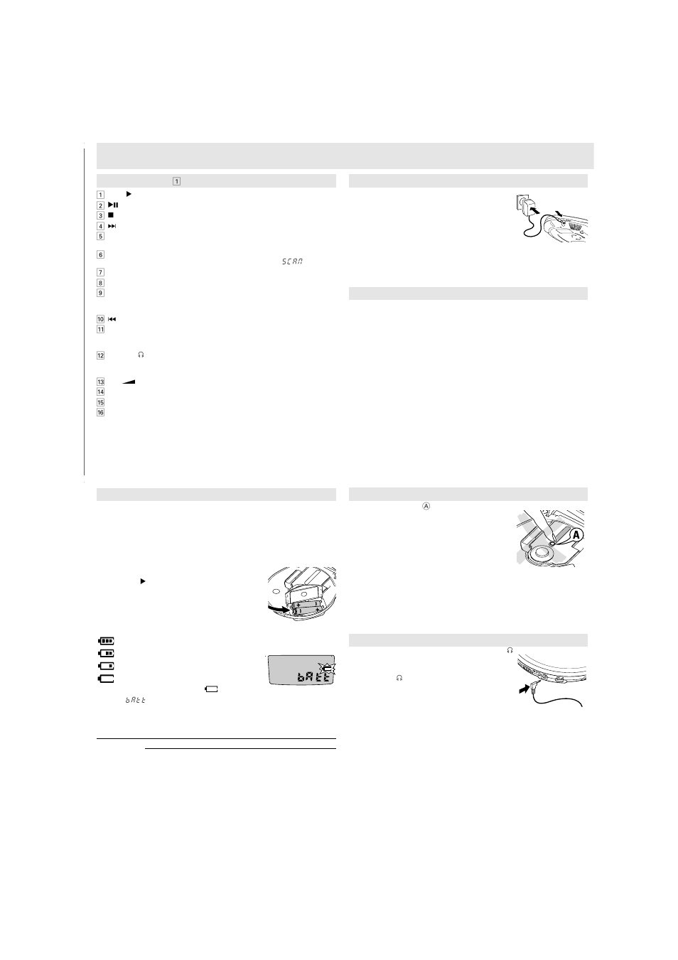 Safety sécurite seguridad, English | Philips AX7104 User Manual | Page 6 / 10