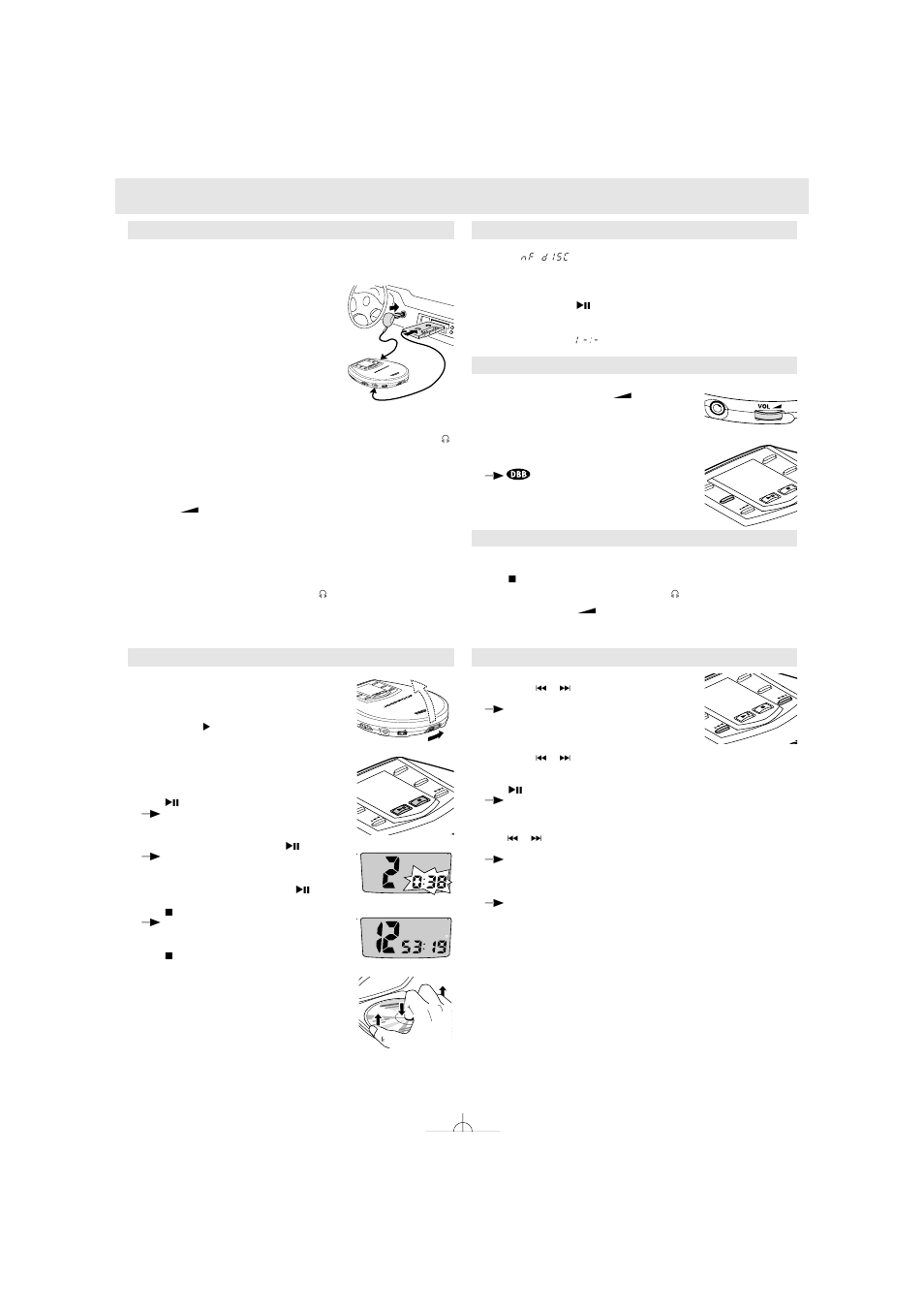 Safety sécurite seguridad | Philips AX7104 User Manual | Page 7 / 10