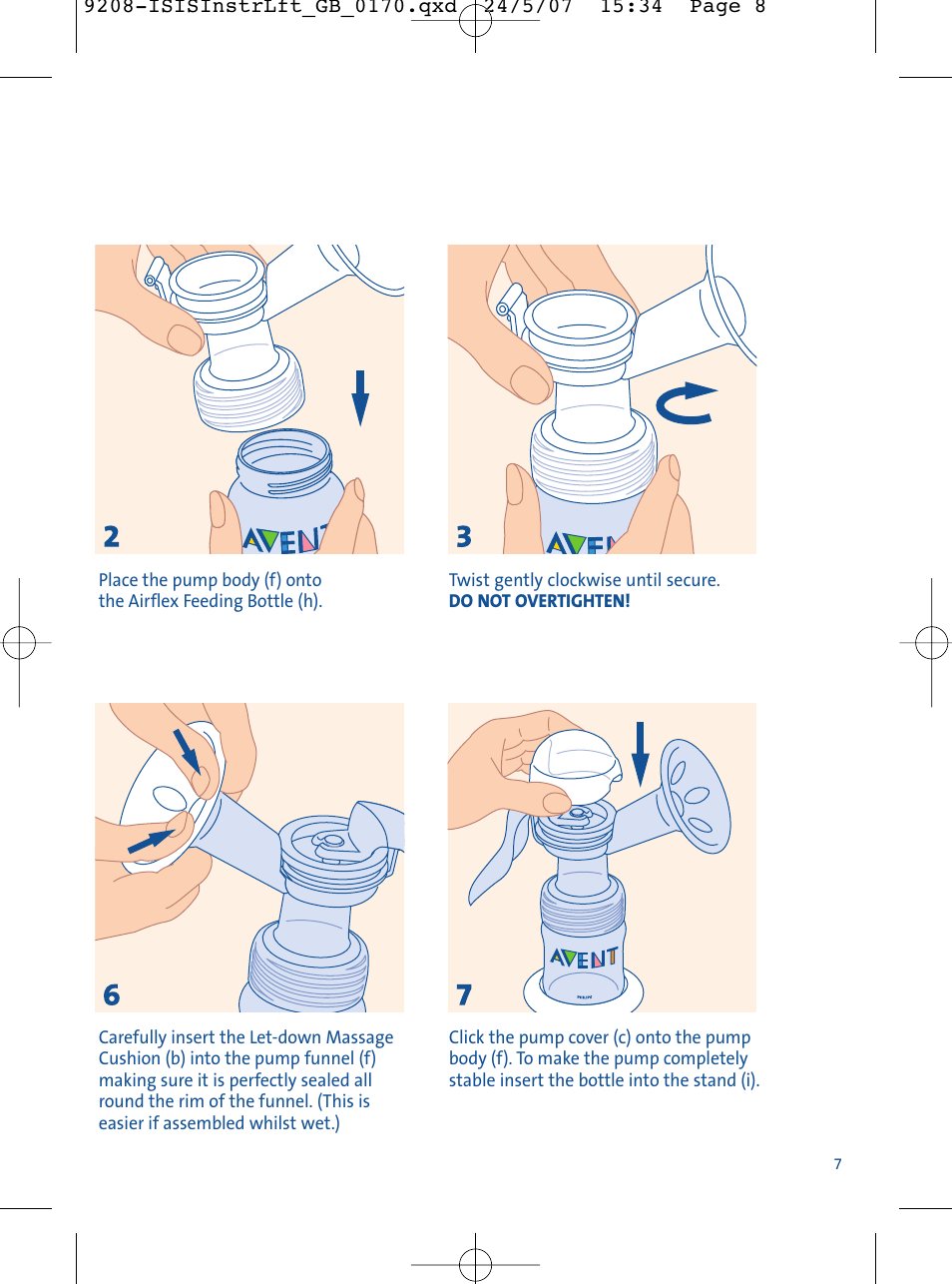 Philips ISIS Manual SCF290/12 User Manual | Page 7 / 16