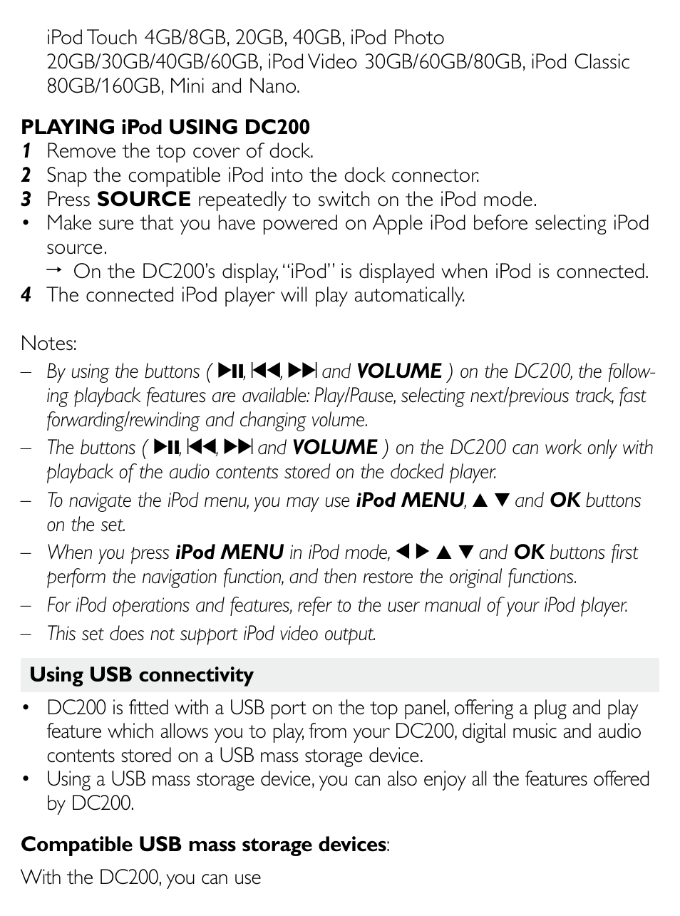 Philips DC200/93 User Manual | Page 10 / 16