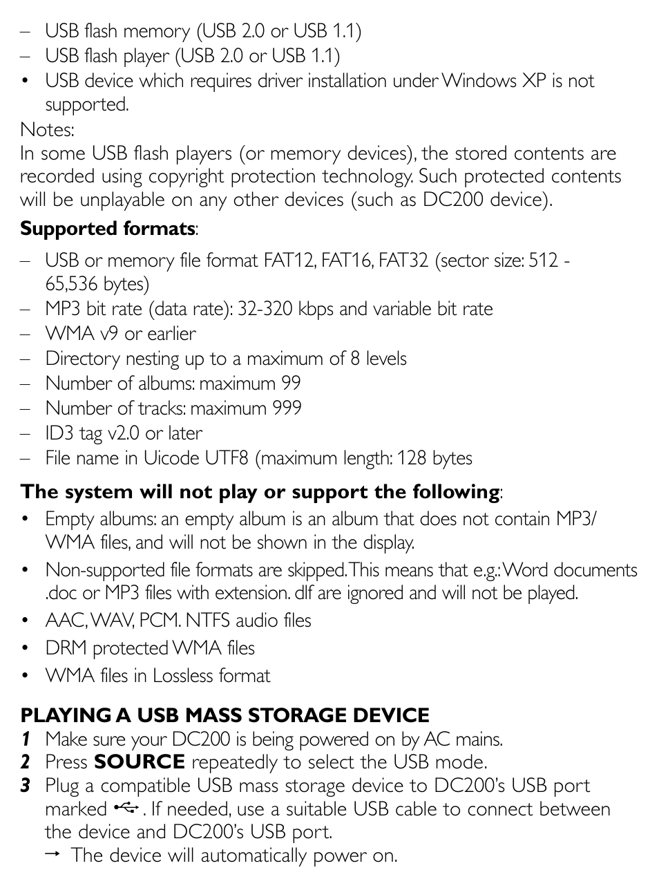 Philips DC200/93 User Manual | Page 11 / 16