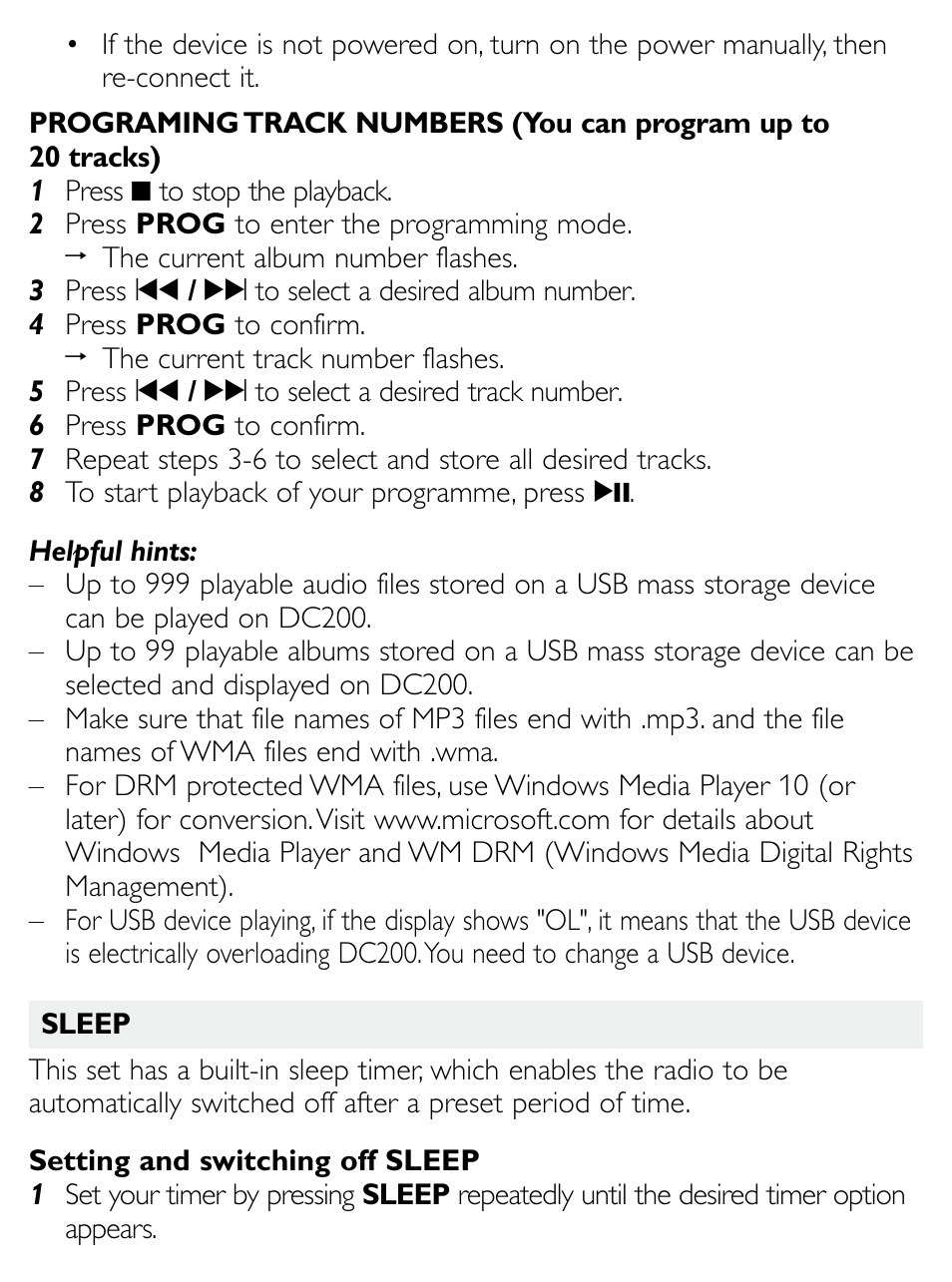 Philips DC200/93 User Manual | Page 12 / 16