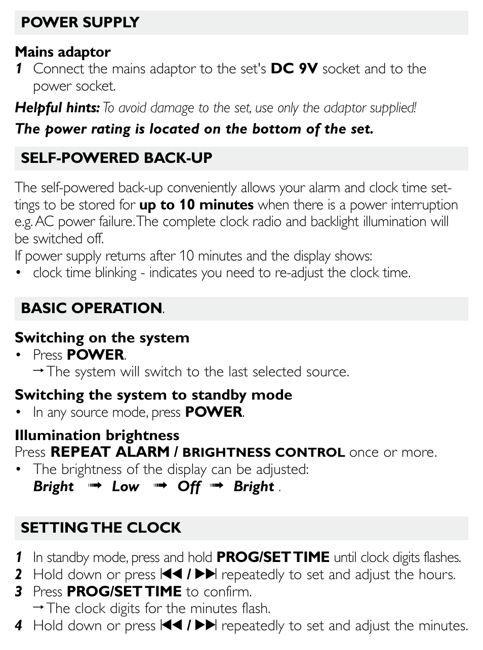 Philips DC200/93 User Manual | Page 6 / 16