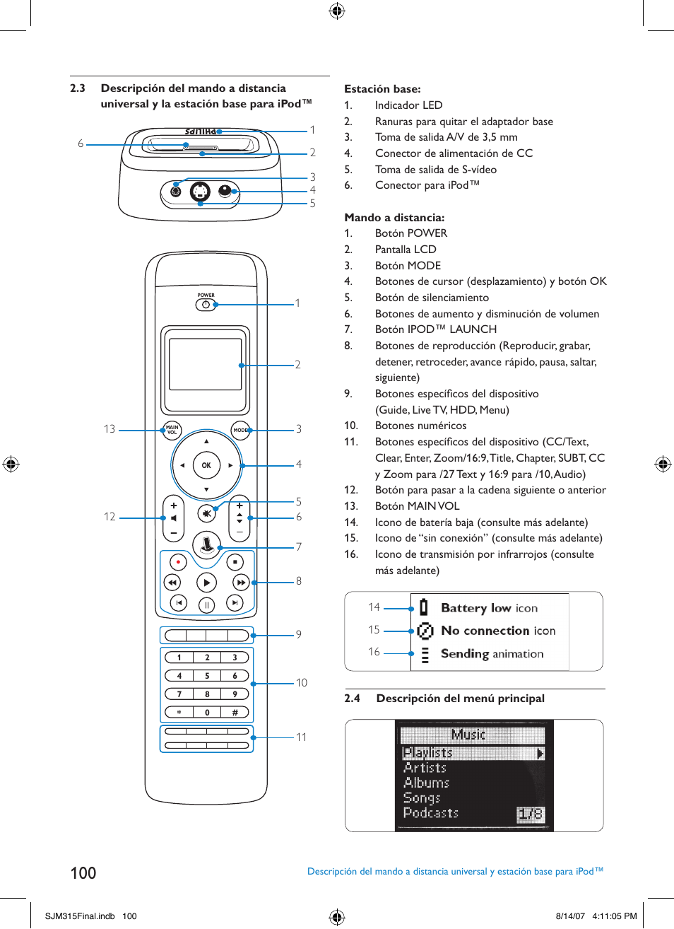 Philips SJM3151 User Manual | Page 100 / 325