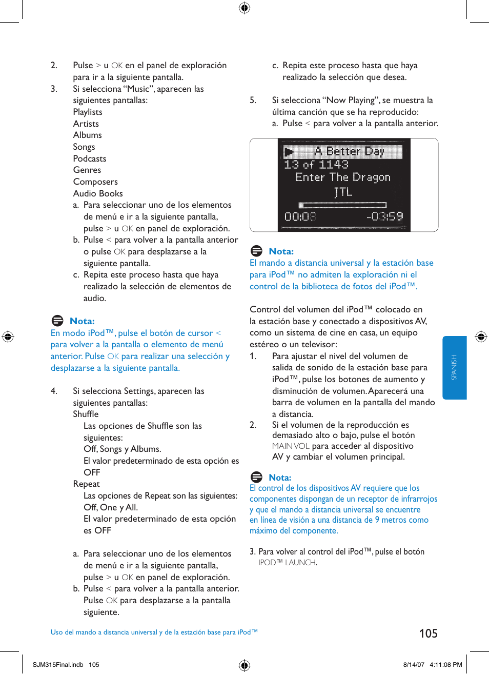 Philips SJM3151 User Manual | Page 105 / 325