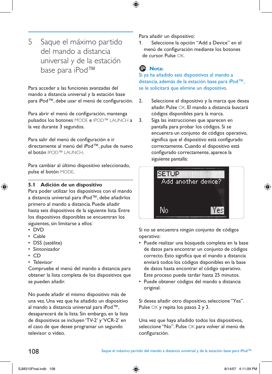 Philips SJM3151 User Manual | Page 108 / 325