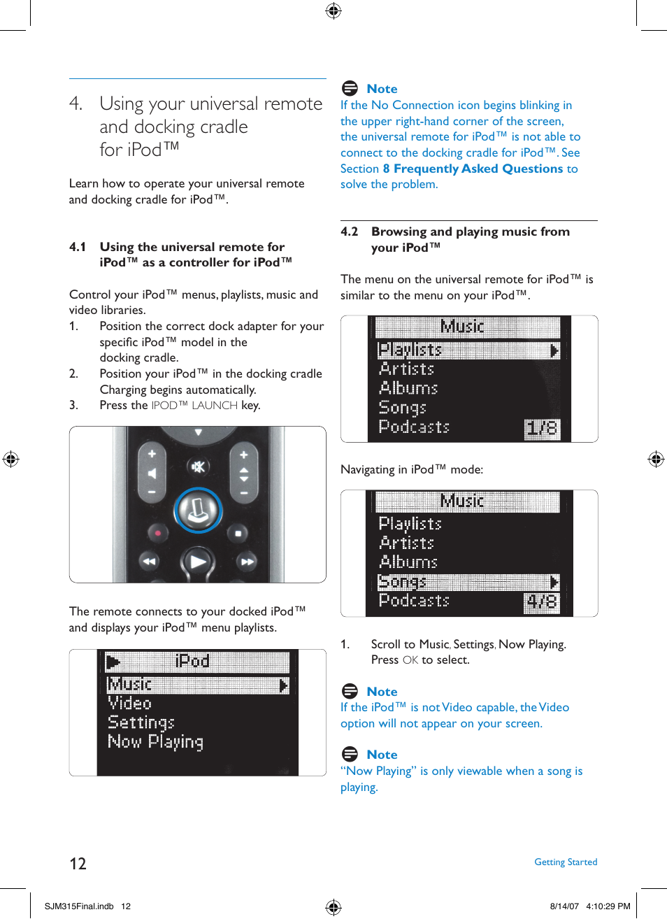 Philips SJM3151 User Manual | Page 12 / 325