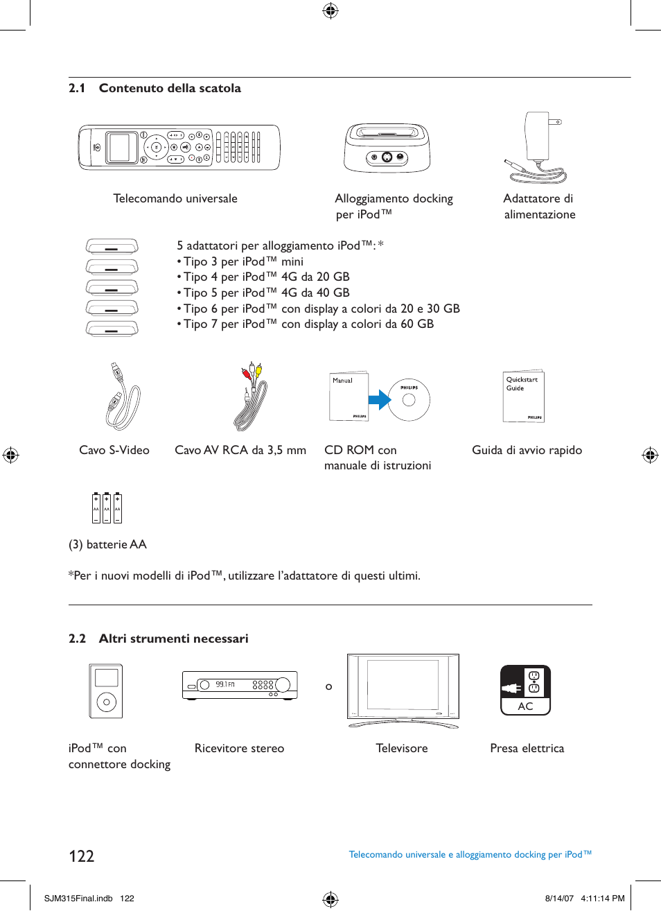 Philips SJM3151 User Manual | Page 122 / 325