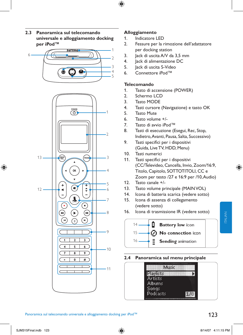 Philips SJM3151 User Manual | Page 123 / 325