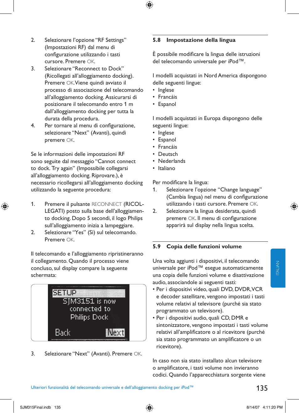 Philips SJM3151 User Manual | Page 135 / 325