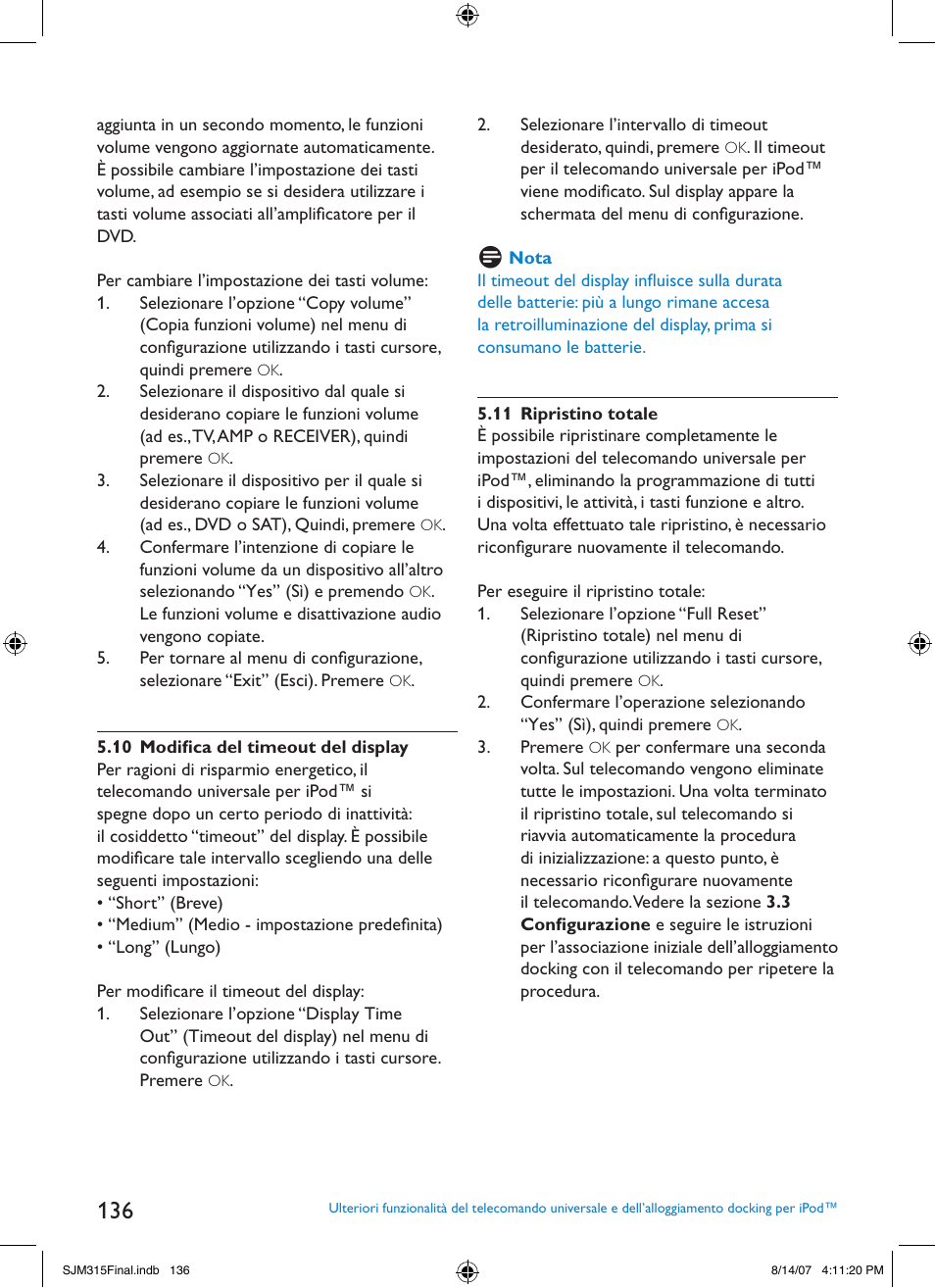 Philips SJM3151 User Manual | Page 136 / 325