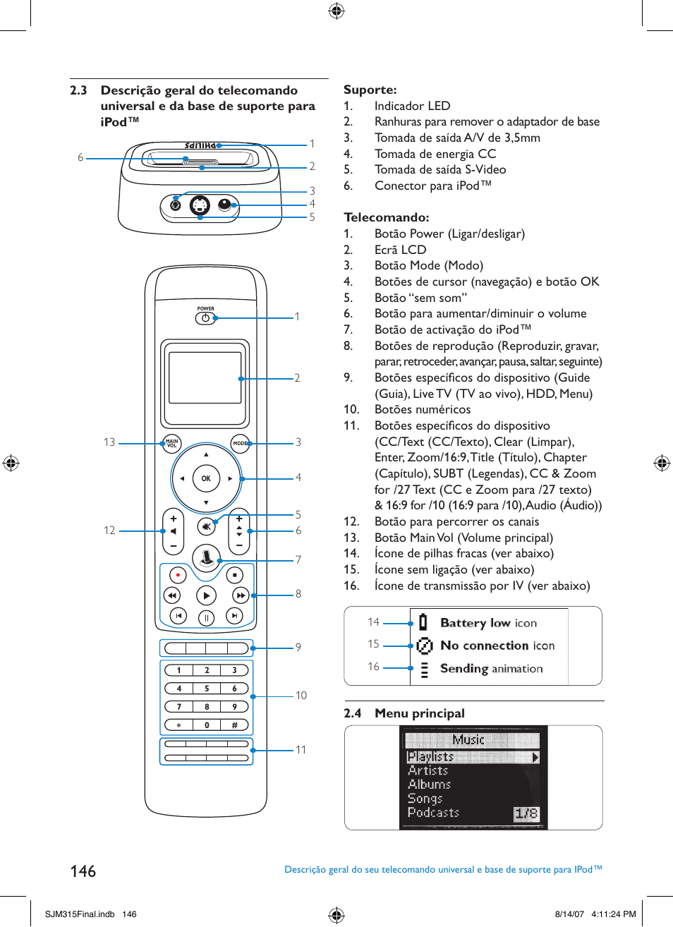 Philips SJM3151 User Manual | Page 146 / 325