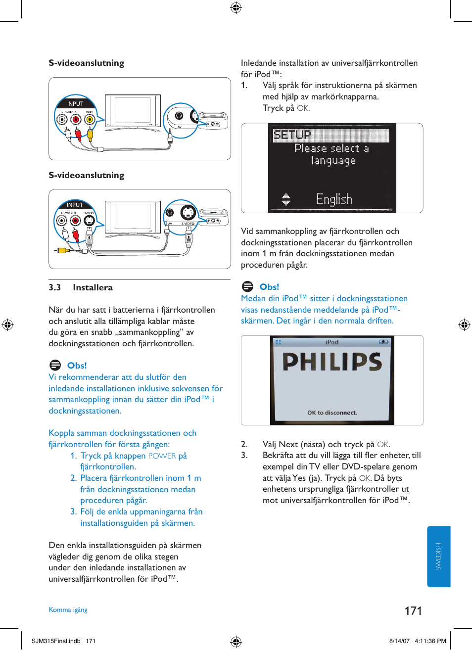 Philips SJM3151 User Manual | Page 171 / 325