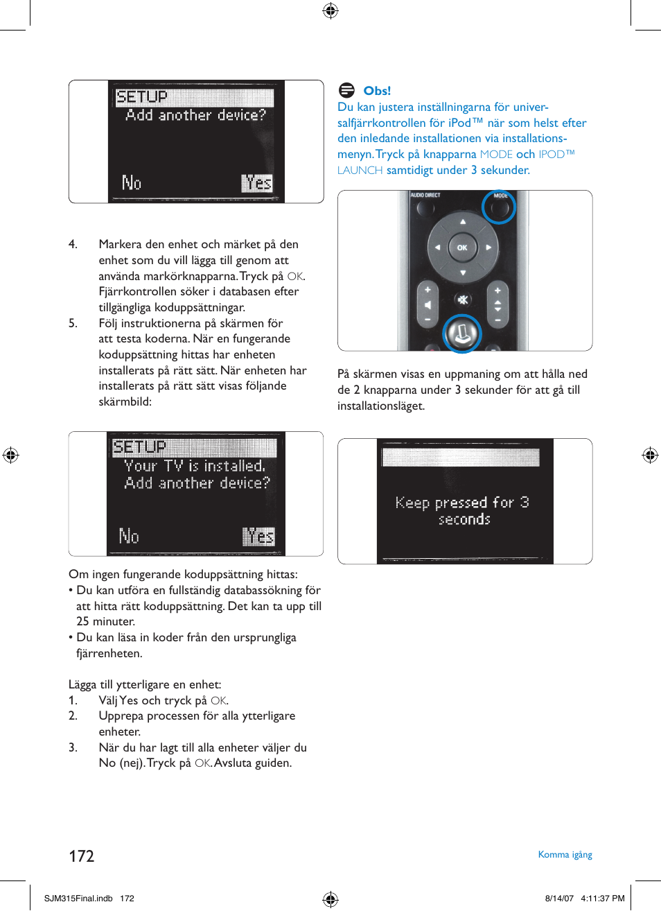 Philips SJM3151 User Manual | Page 172 / 325