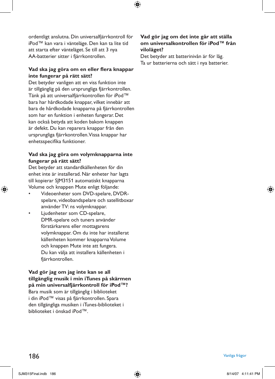 Philips SJM3151 User Manual | Page 186 / 325