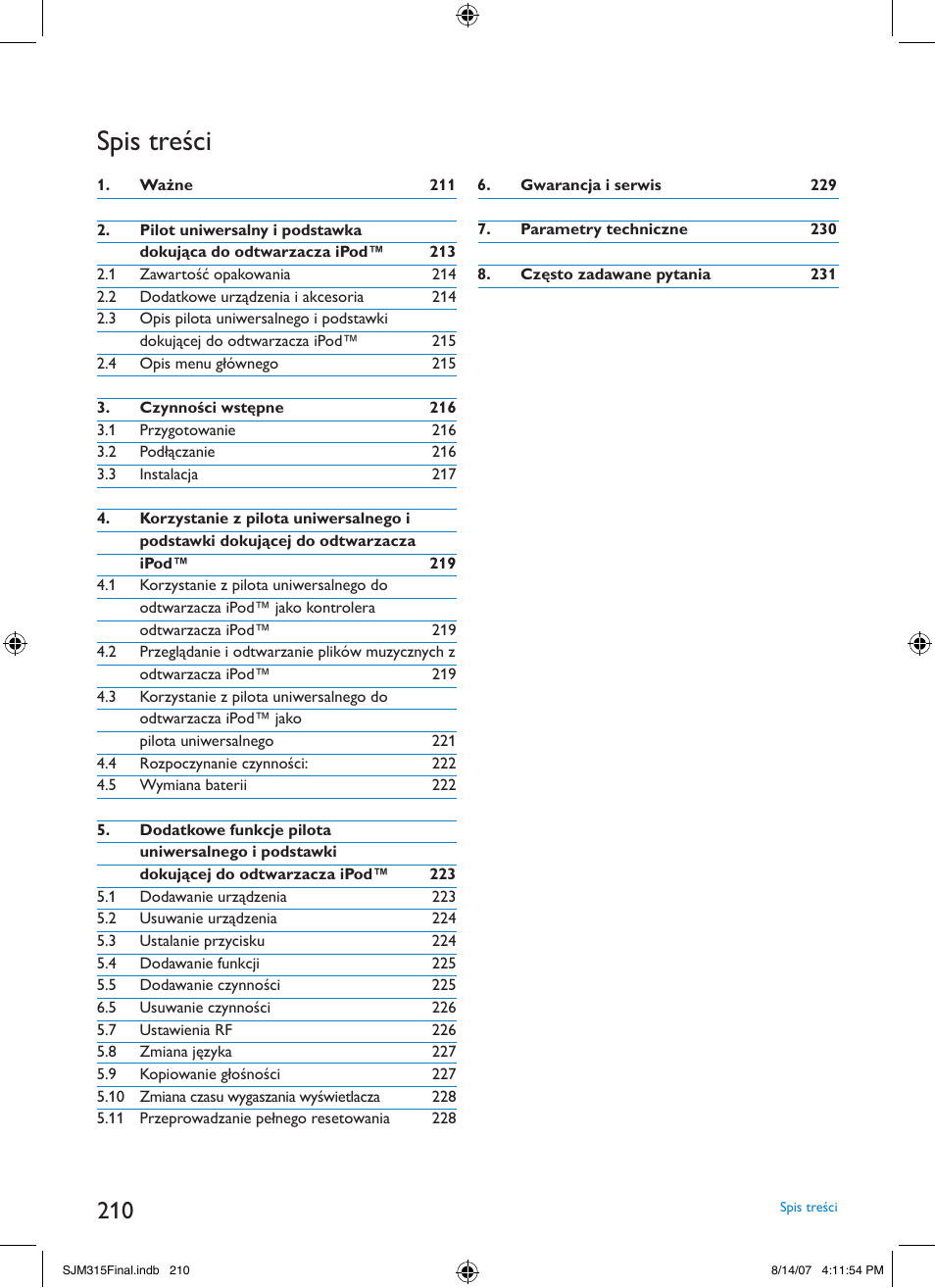 Philips SJM3151 User Manual | Page 210 / 325