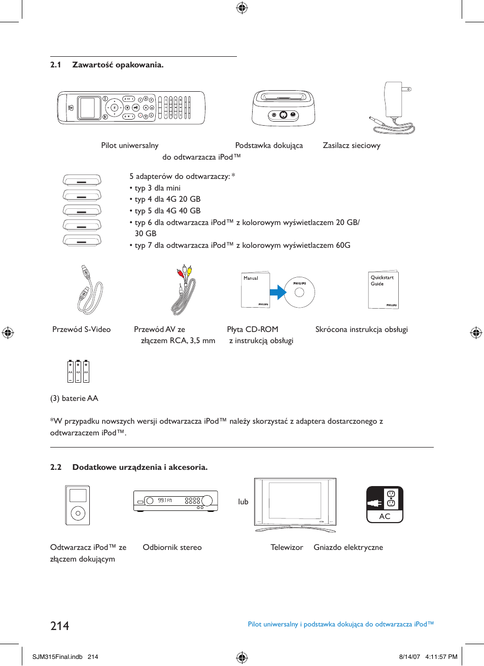 Philips SJM3151 User Manual | Page 214 / 325