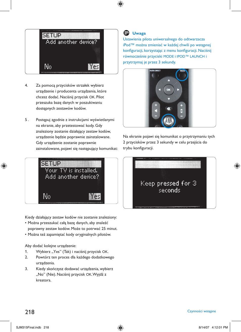 Philips SJM3151 User Manual | Page 218 / 325