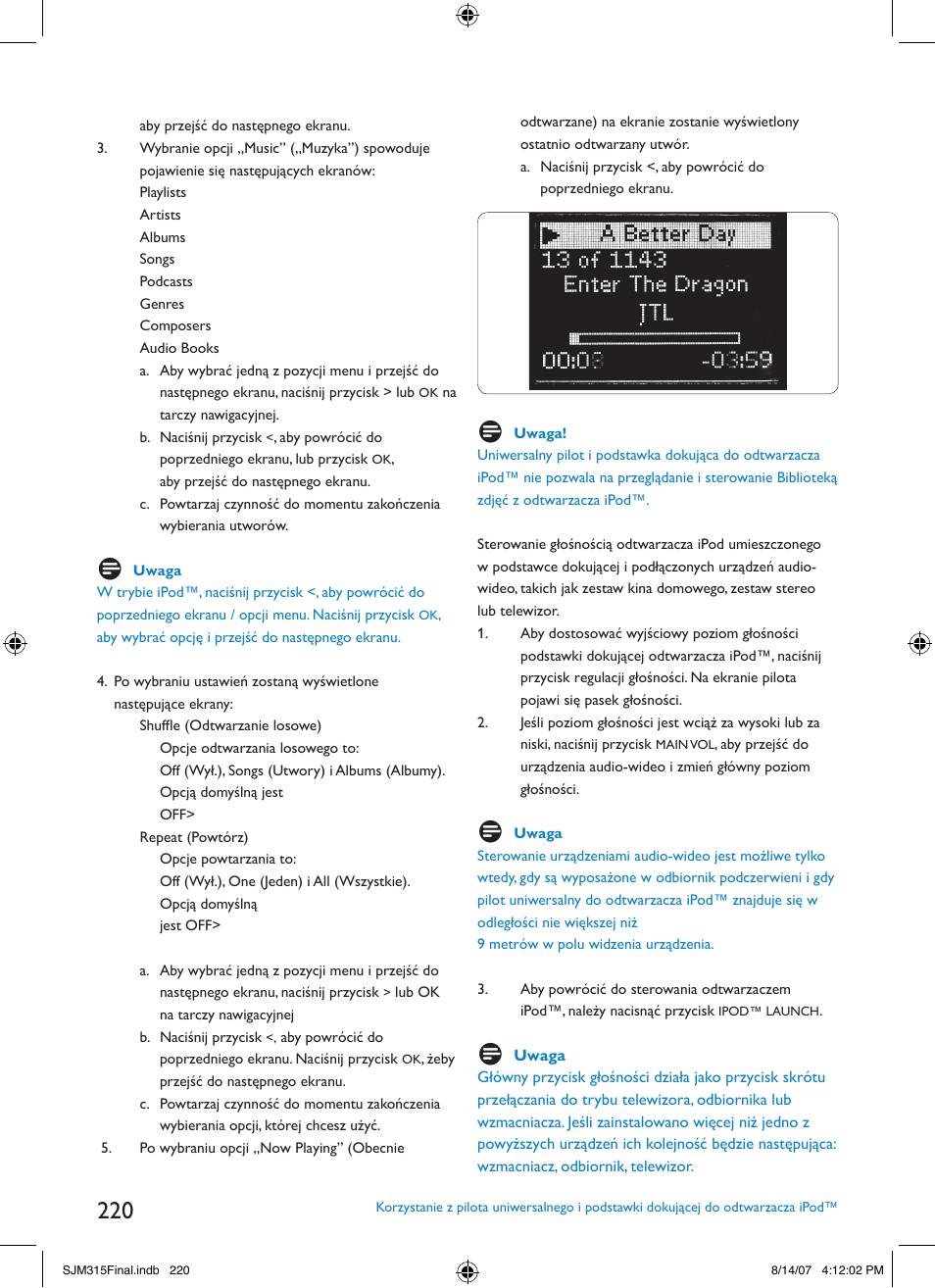 Philips SJM3151 User Manual | Page 220 / 325