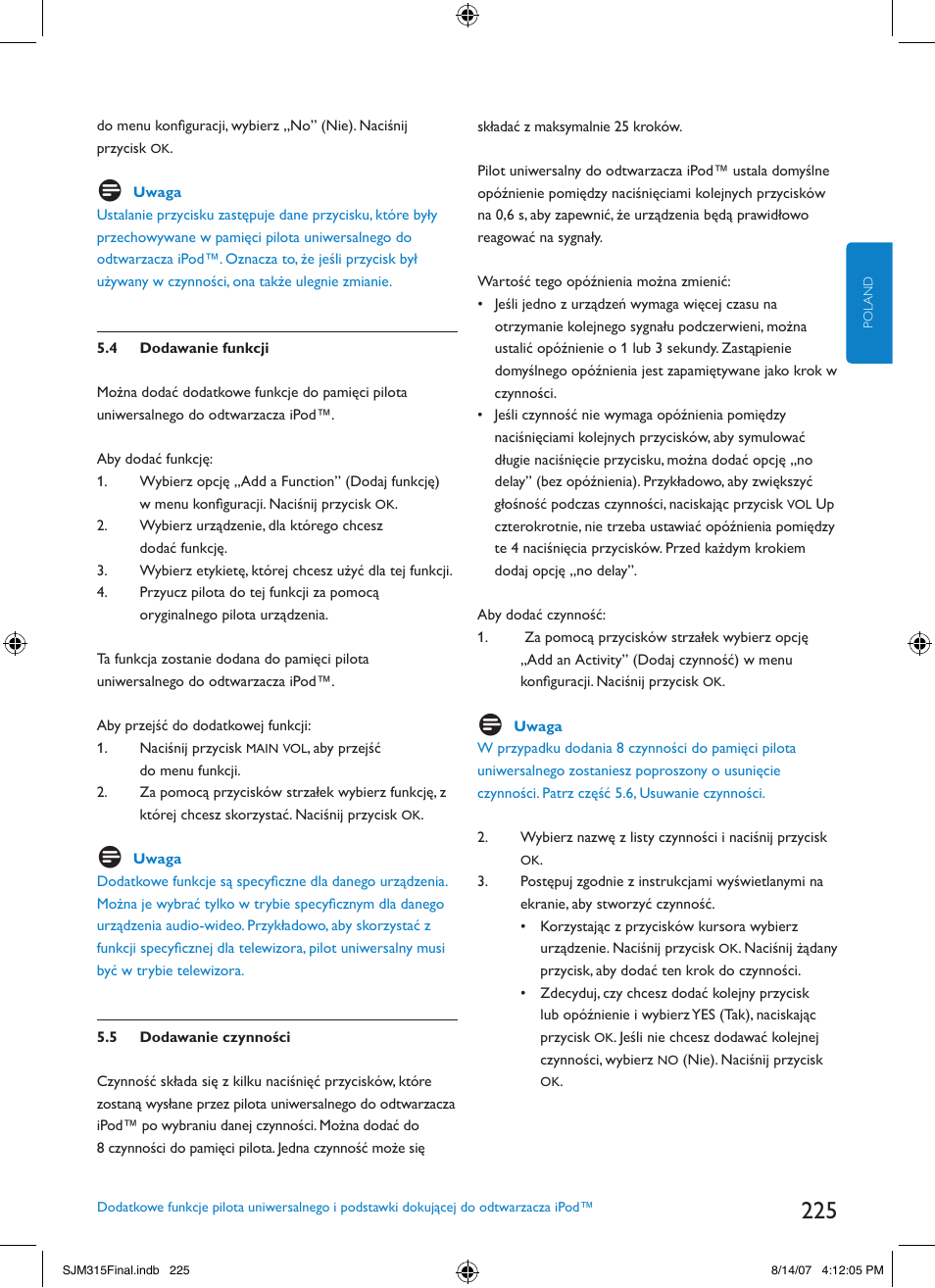 Philips SJM3151 User Manual | Page 225 / 325