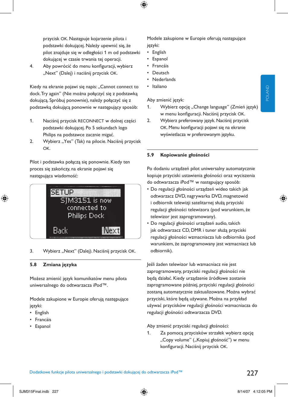 Philips SJM3151 User Manual | Page 227 / 325