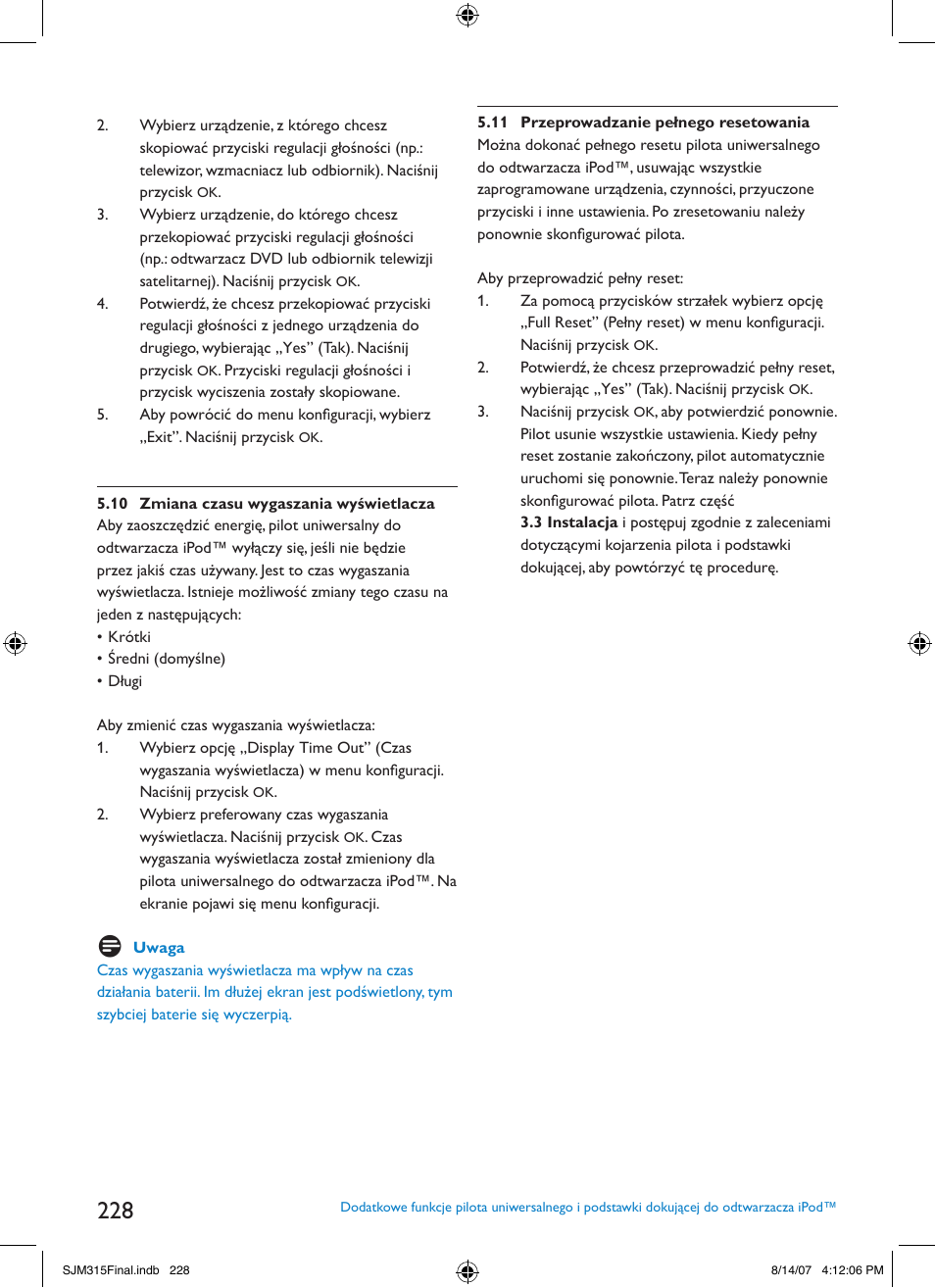 Philips SJM3151 User Manual | Page 228 / 325