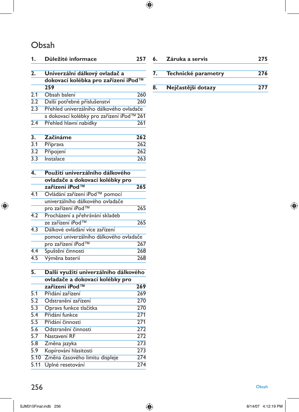 Philips SJM3151 User Manual | Page 256 / 325