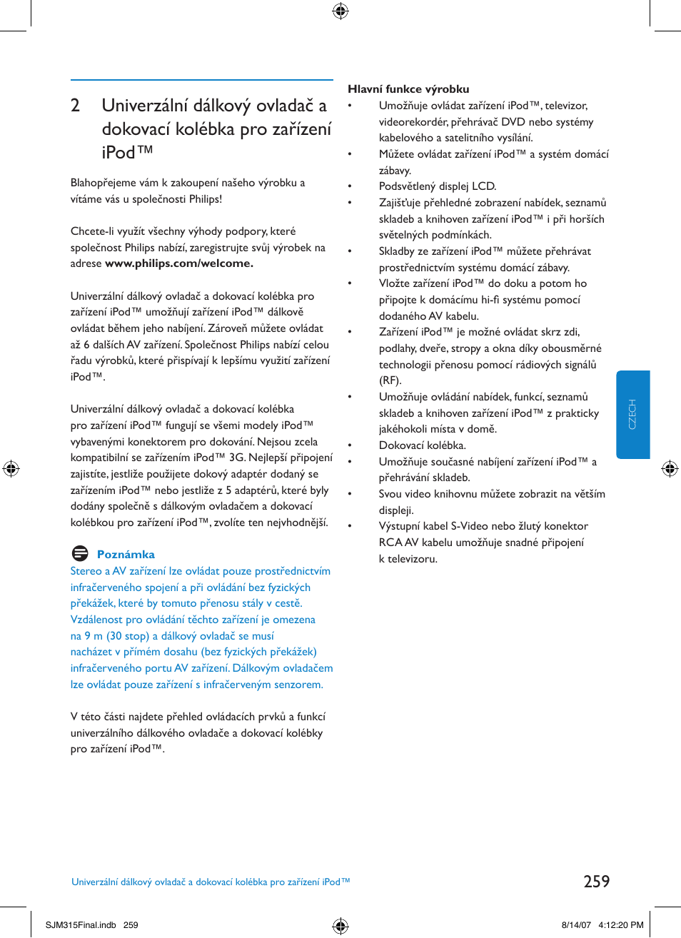 Philips SJM3151 User Manual | Page 259 / 325