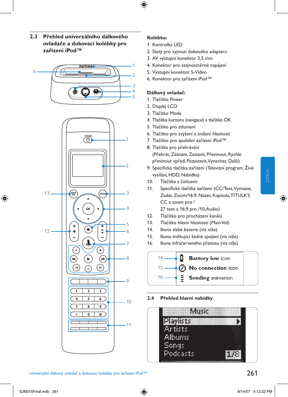 Philips SJM3151 User Manual | Page 261 / 325
