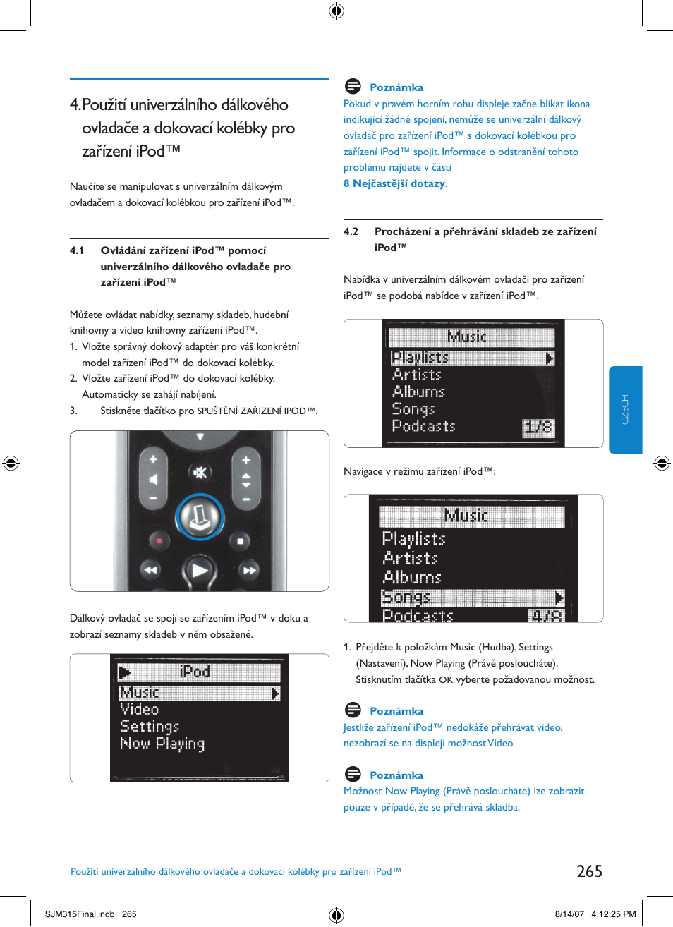 Philips SJM3151 User Manual | Page 265 / 325