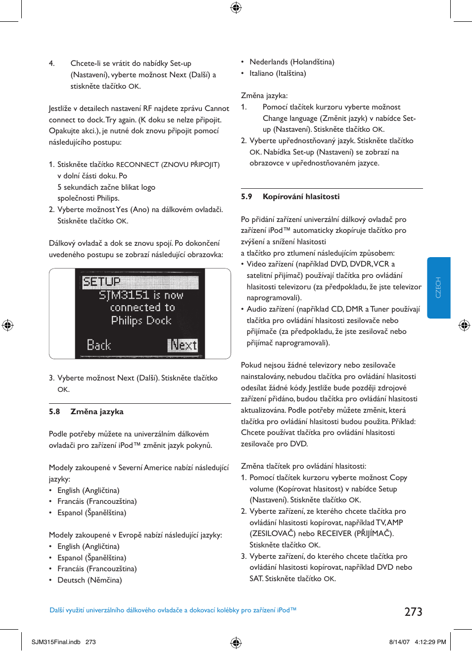 Philips SJM3151 User Manual | Page 273 / 325