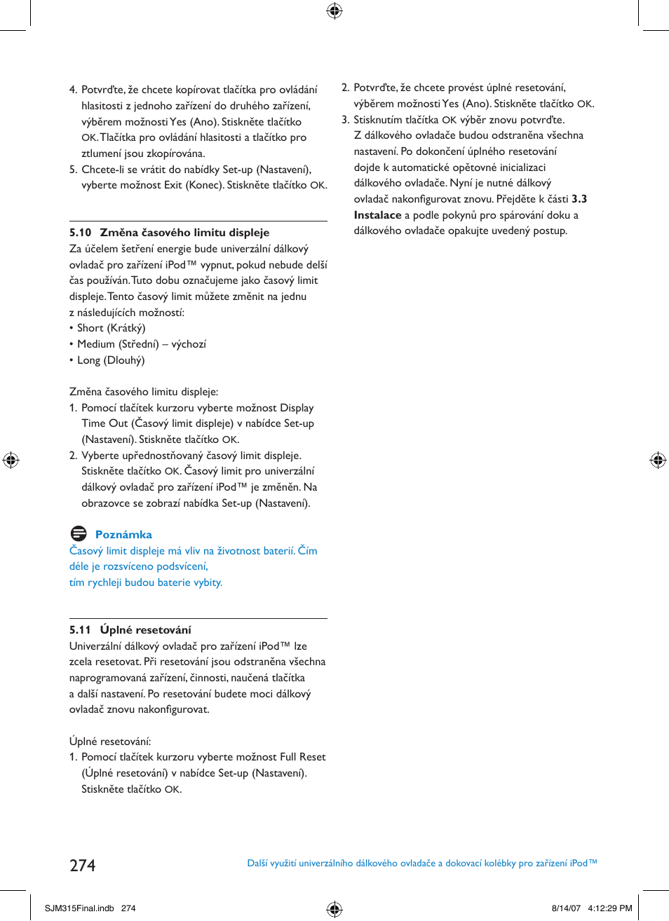 Philips SJM3151 User Manual | Page 274 / 325