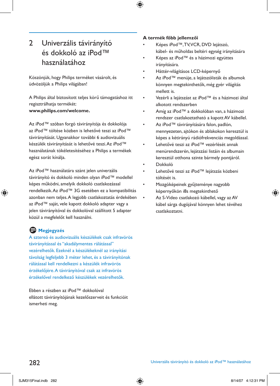 Philips SJM3151 User Manual | Page 282 / 325