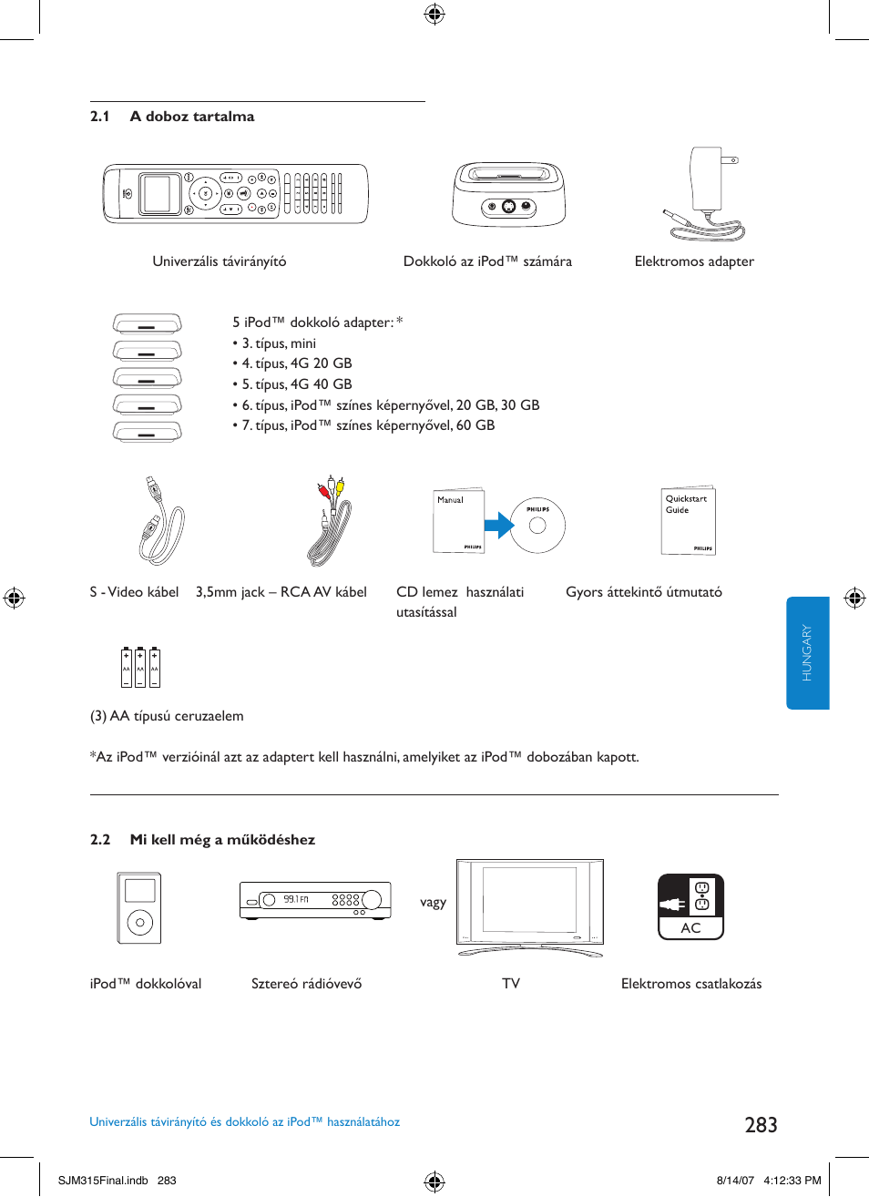 Philips SJM3151 User Manual | Page 283 / 325