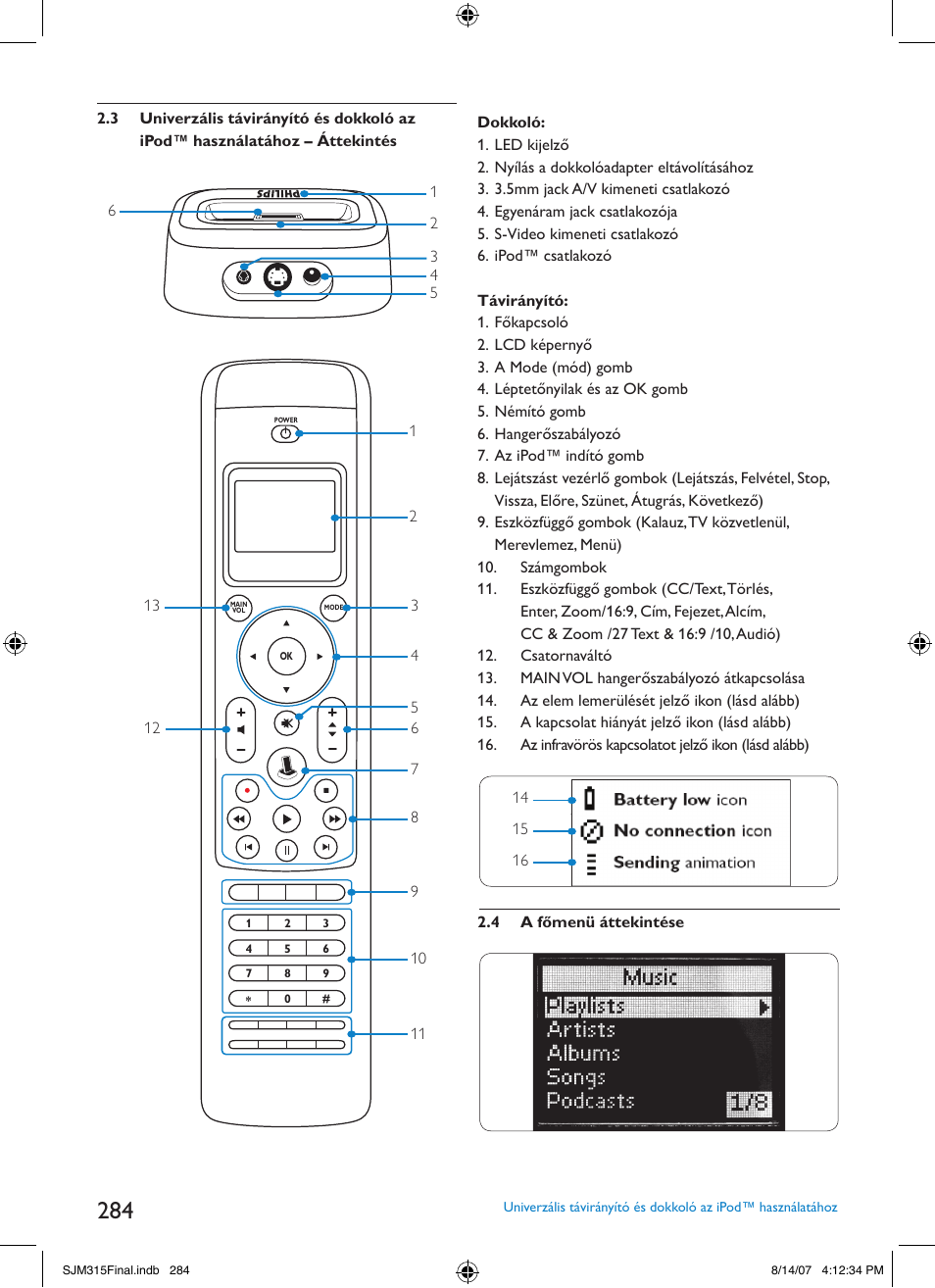 Philips SJM3151 User Manual | Page 284 / 325